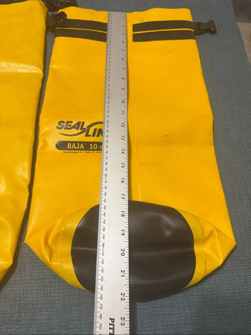 SealLine Dry Bag Set of 3 Yellow Sailor Accessories Bundle|Cascade Design USA